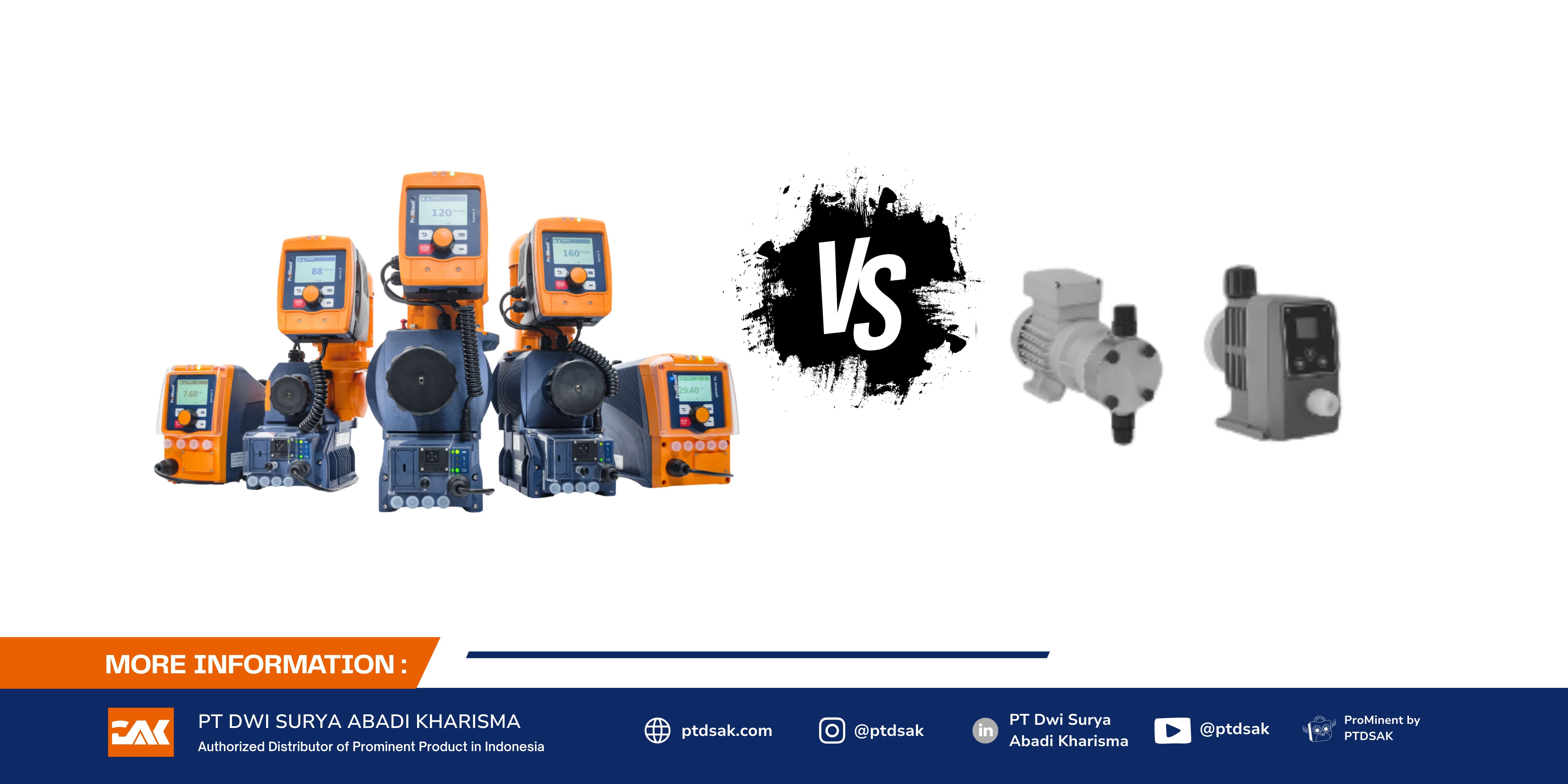 Komparasi Pompa Dosing ProMinent vs Doseuro dan Emec